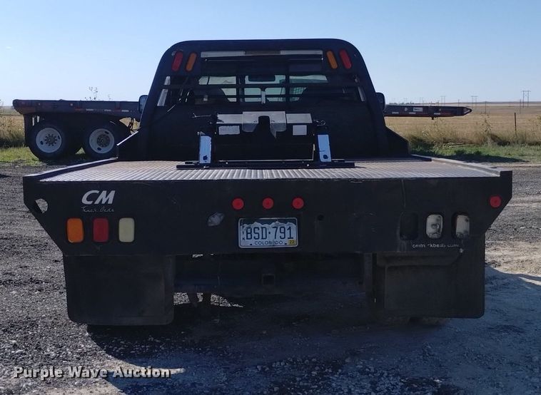 image for item DK8806 2001 Dodge Ram 3500  Quad Cab flatbed pickup truck