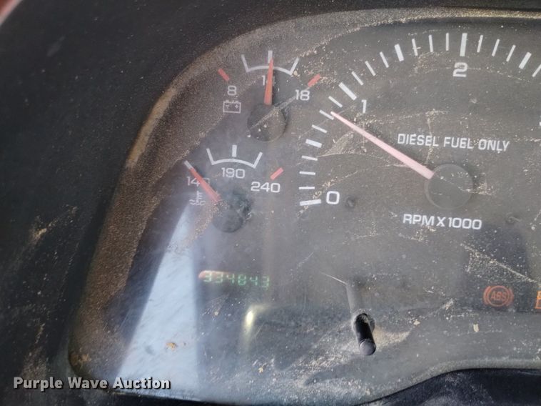 image for item DK8806 2001 Dodge Ram 3500  Quad Cab flatbed pickup truck