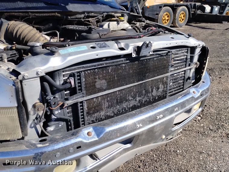 image for item DK8806 2001 Dodge Ram 3500  Quad Cab flatbed pickup truck