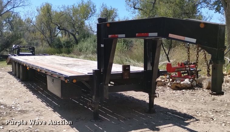 image for item DK8817 2000 Shop built  equipment trailer