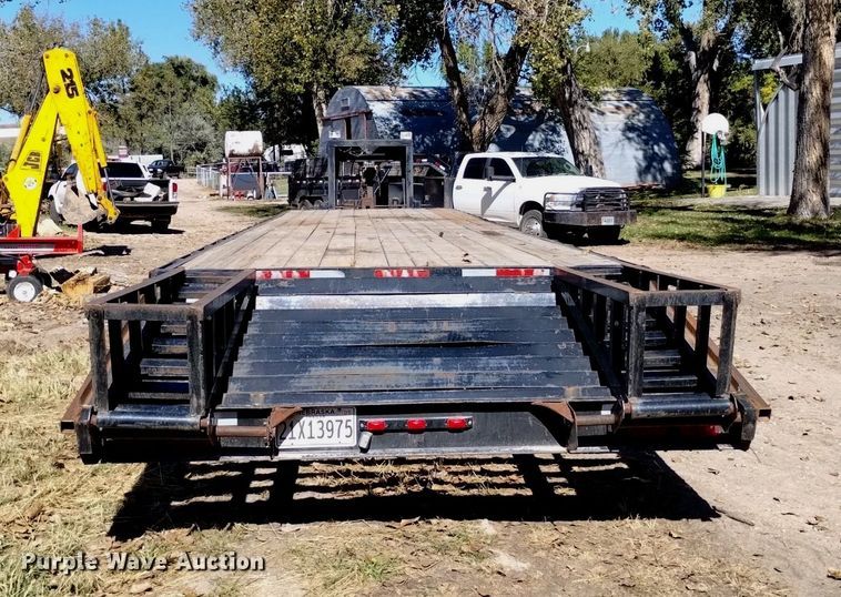 image for item DK8817 2000 Shop built  equipment trailer