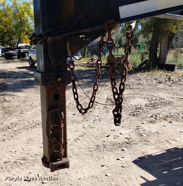 image for item DK8817 2000 Shop built  equipment trailer