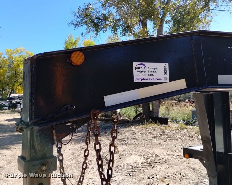 image for item DK8817 2000 Shop built  equipment trailer