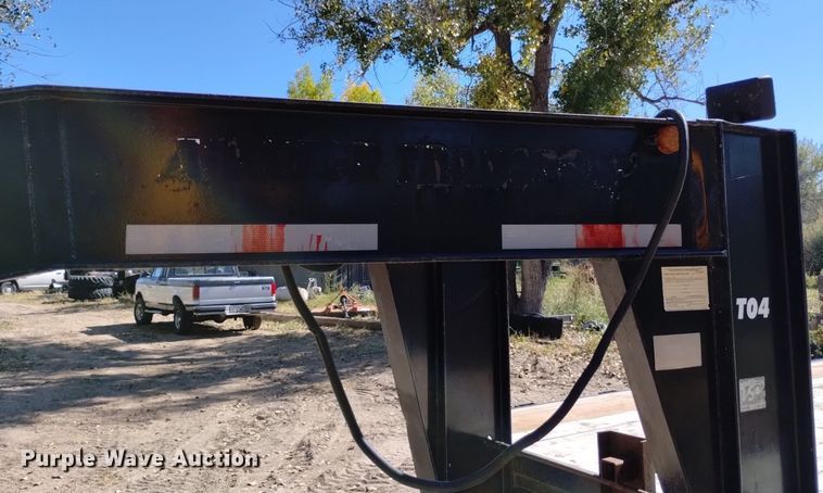 image for item DK8817 2000 Shop built  equipment trailer