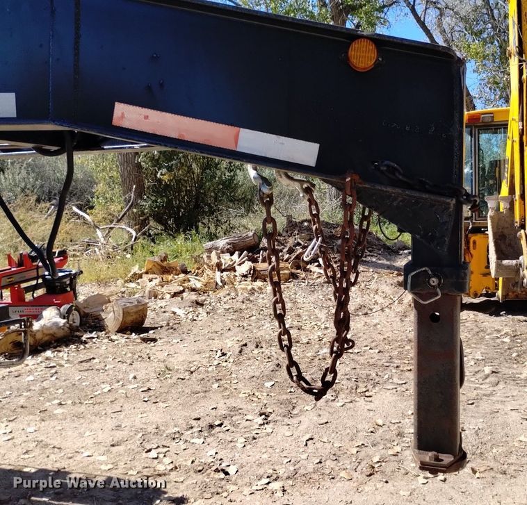 image for item DK8817 2000 Shop built  equipment trailer