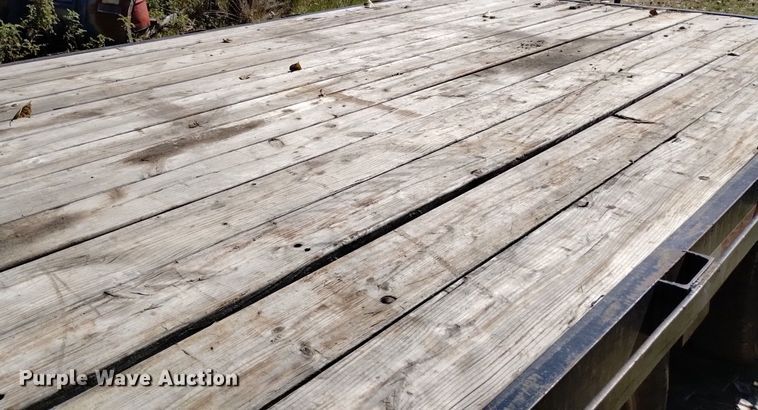 image for item DK8817 2000 Shop built  equipment trailer