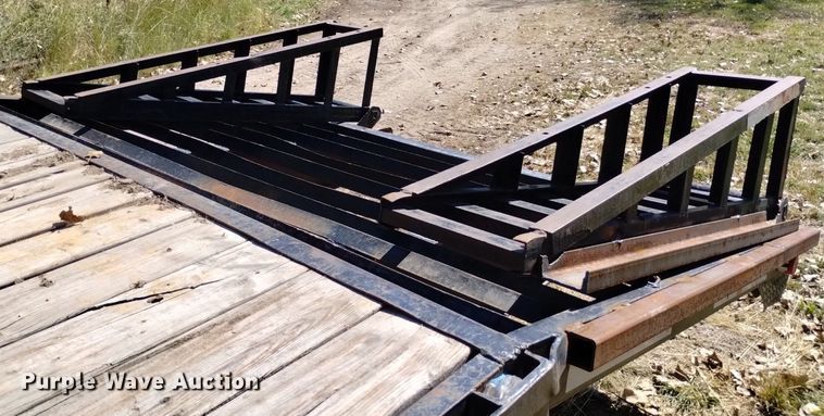 image for item DK8817 2000 Shop built  equipment trailer