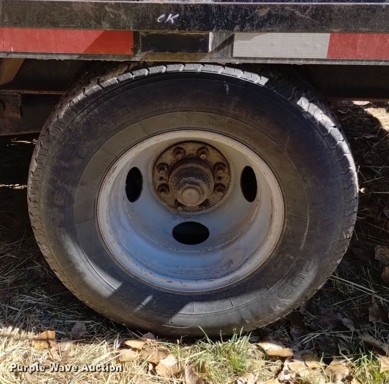 image for item DK8817 2000 Shop built  equipment trailer