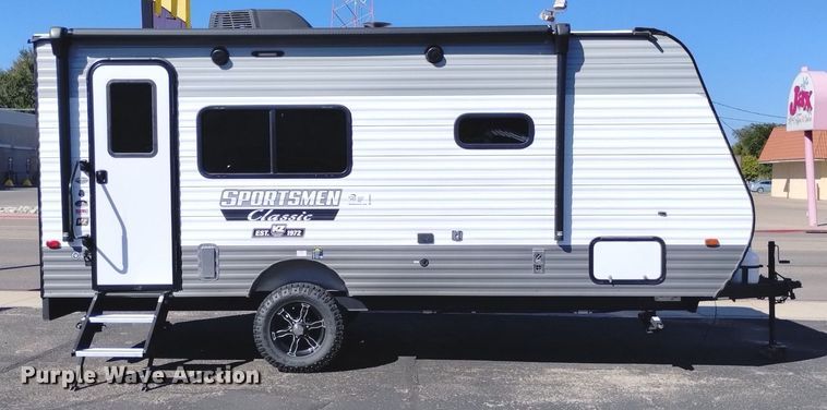 image for item DK8822 2022 KZ Sportsman Classic toy hauler camper