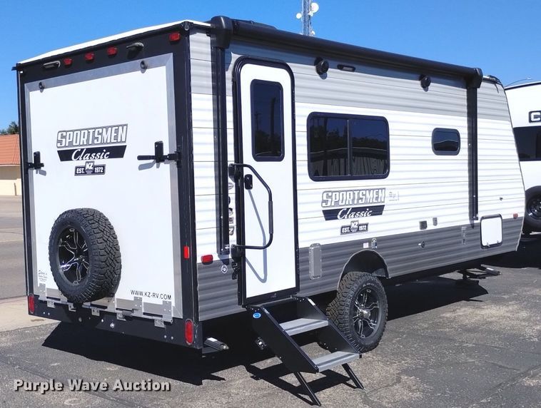 image for item DK8822 2022 KZ Sportsman Classic toy hauler camper