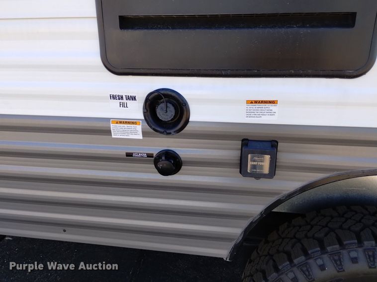 image for item DK8822 2022 KZ Sportsman Classic toy hauler camper