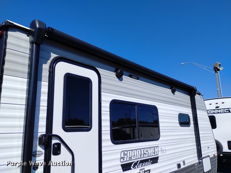 image for item DK8822 2022 KZ Sportsman Classic toy hauler camper