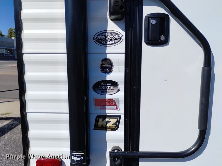 image for item DK8822 2022 KZ Sportsman Classic toy hauler camper