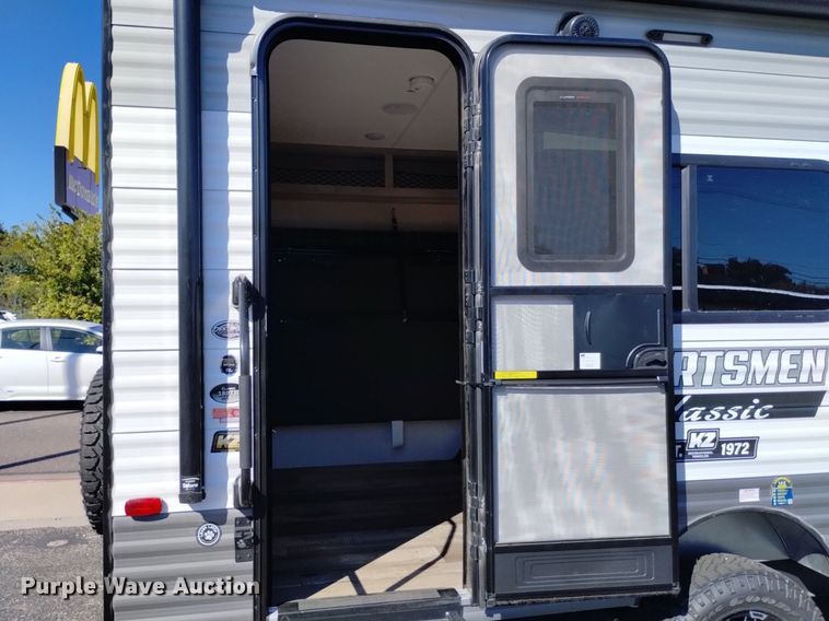 image for item DK8822 2022 KZ Sportsman Classic toy hauler camper
