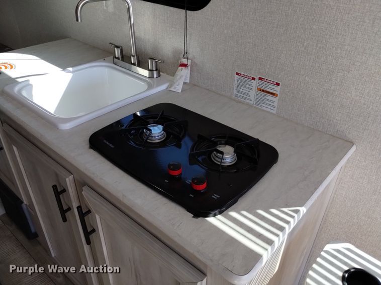 image for item DK8822 2022 KZ Sportsman Classic toy hauler camper