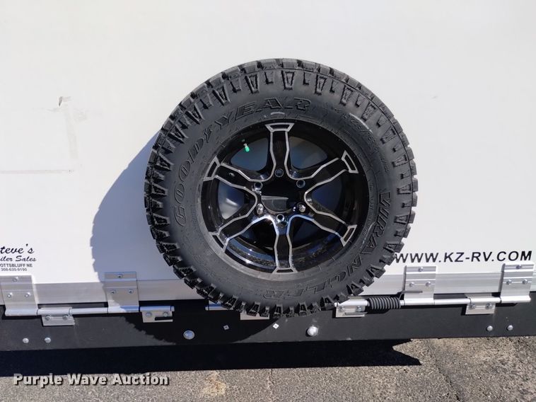 image for item DK8822 2022 KZ Sportsman Classic toy hauler camper