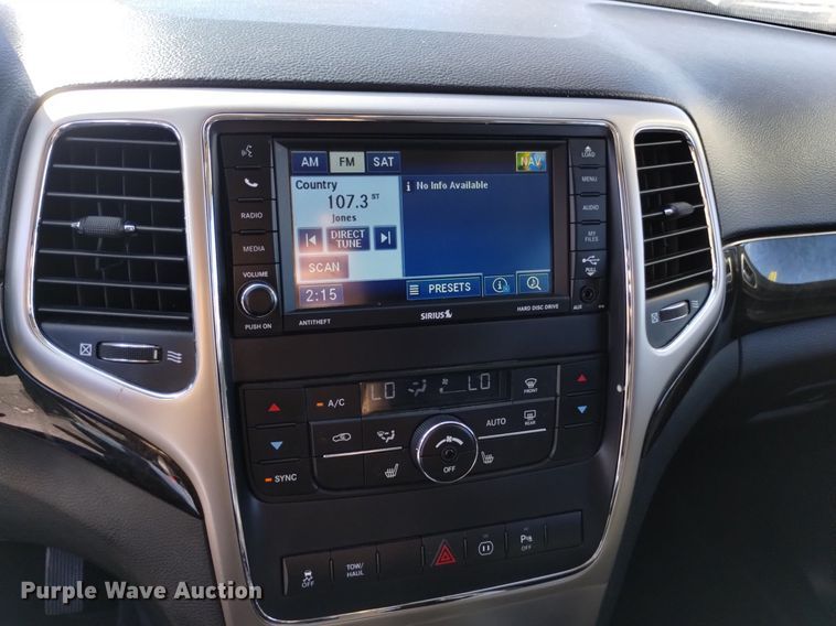 image for item DK8825 2012 Jeep Grand Cherokee  SUV