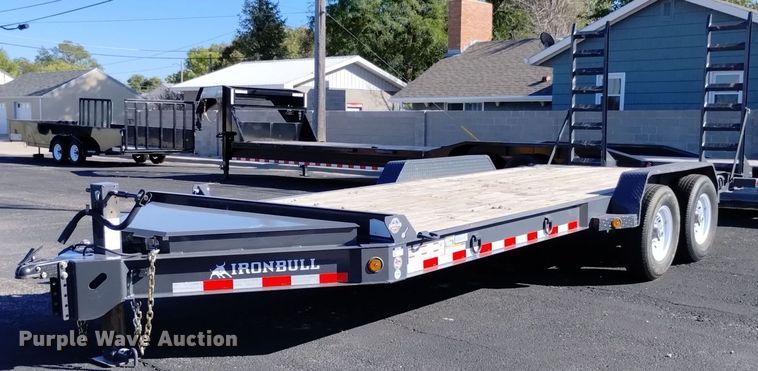 image for item DK8828 2022 Norstar Ironbull equipment trailer