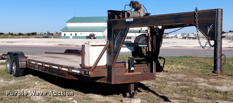 image for item DK8829 1980 Shop built shopbuilt equipment trailer