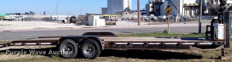 image for item DK8829 1980 Shop built shopbuilt equipment trailer