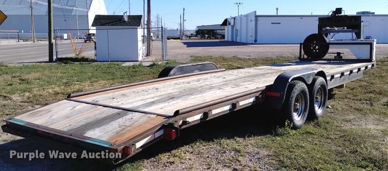 image for item DK8829 1980 Shop built shopbuilt equipment trailer