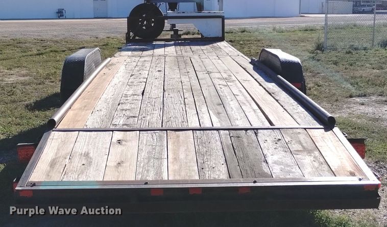 image for item DK8829 1980 Shop built shopbuilt equipment trailer