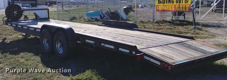 image for item DK8829 1980 Shop built shopbuilt equipment trailer