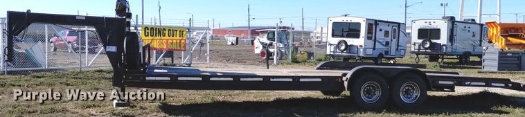 image for item DK8829 1980 Shop built shopbuilt equipment trailer