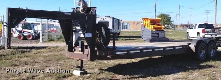 image for item DK8829 1980 Shop built shopbuilt equipment trailer