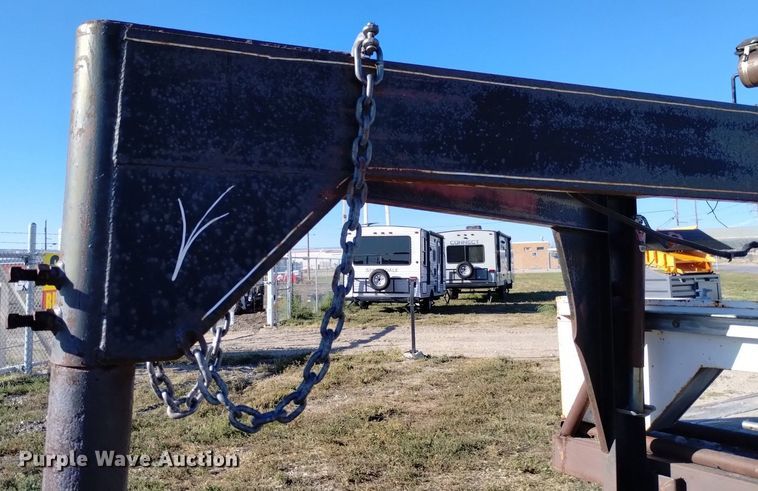 image for item DK8829 1980 Shop built shopbuilt equipment trailer