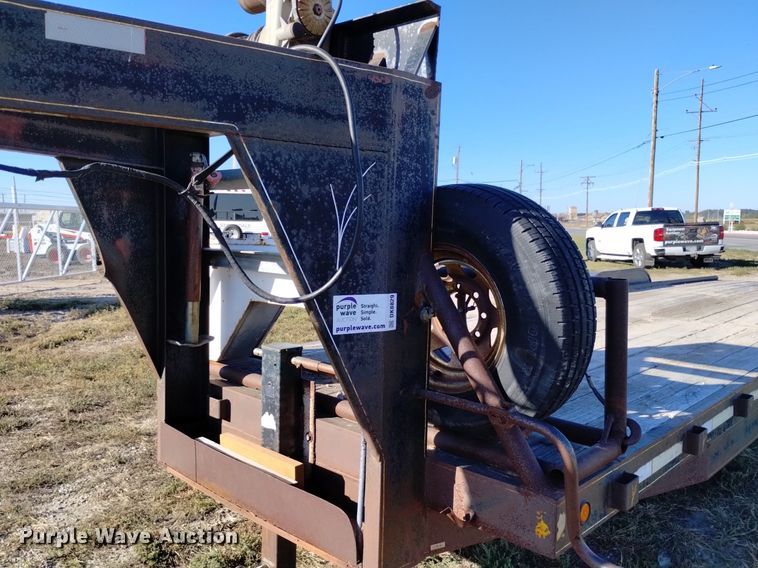 image for item DK8829 1980 Shop built shopbuilt equipment trailer