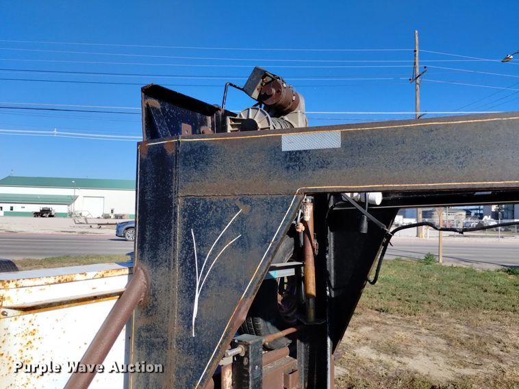 image for item DK8829 1980 Shop built shopbuilt equipment trailer