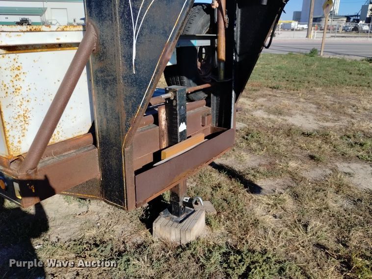 image for item DK8829 1980 Shop built shopbuilt equipment trailer