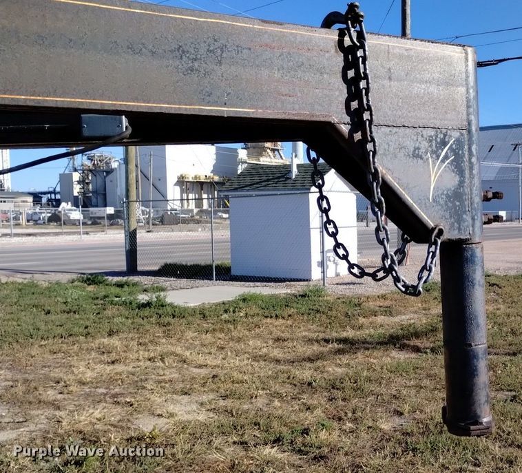 image for item DK8829 1980 Shop built shopbuilt equipment trailer