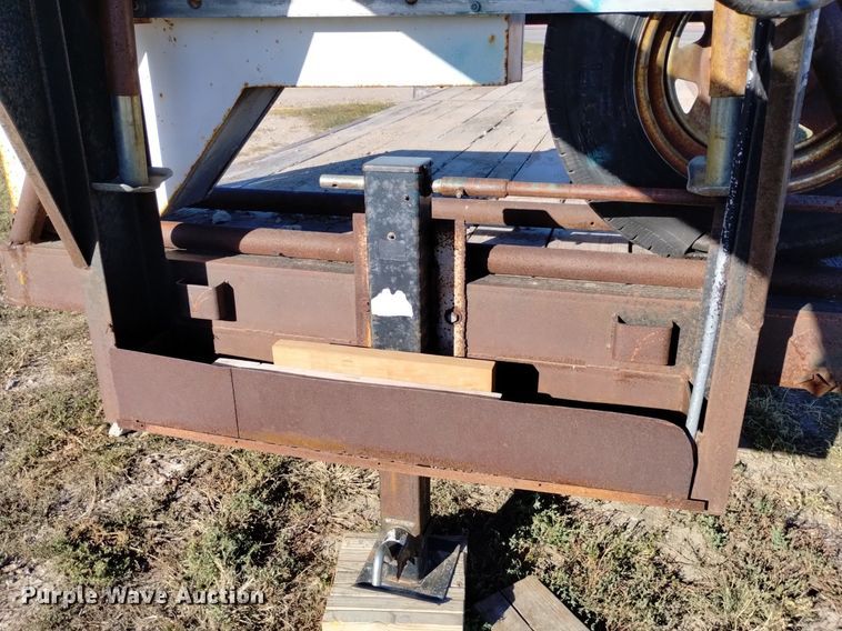 image for item DK8829 1980 Shop built shopbuilt equipment trailer