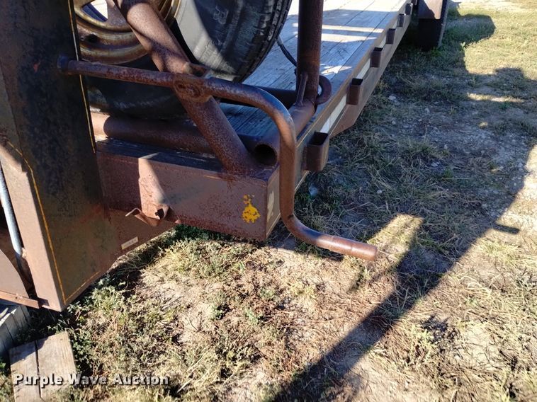 image for item DK8829 1980 Shop built shopbuilt equipment trailer