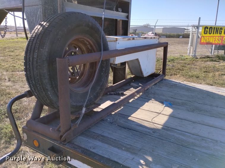 image for item DK8829 1980 Shop built shopbuilt equipment trailer