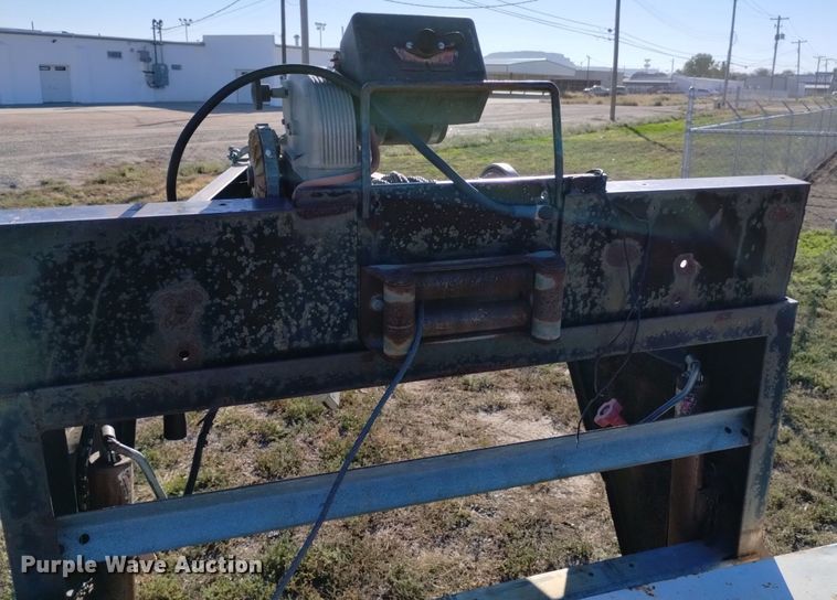 image for item DK8829 1980 Shop built shopbuilt equipment trailer