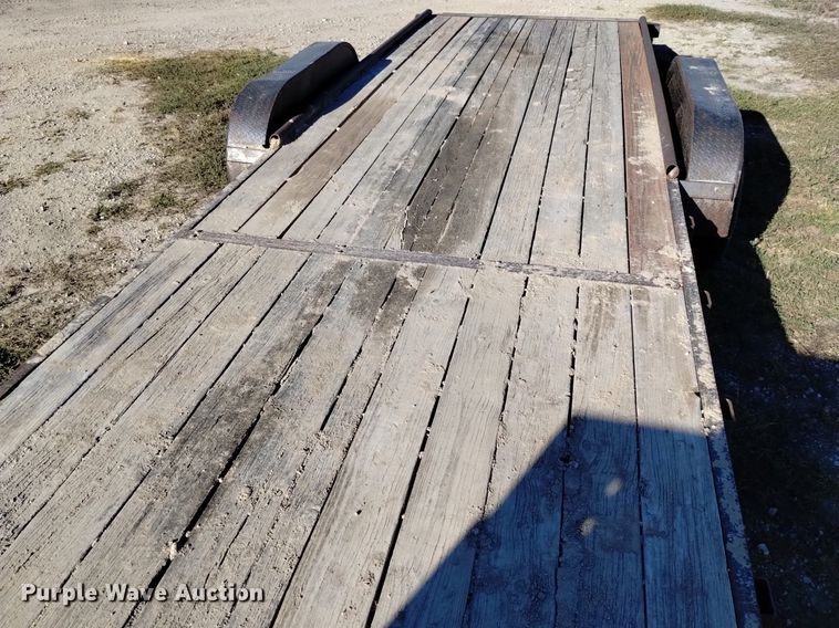 image for item DK8829 1980 Shop built shopbuilt equipment trailer