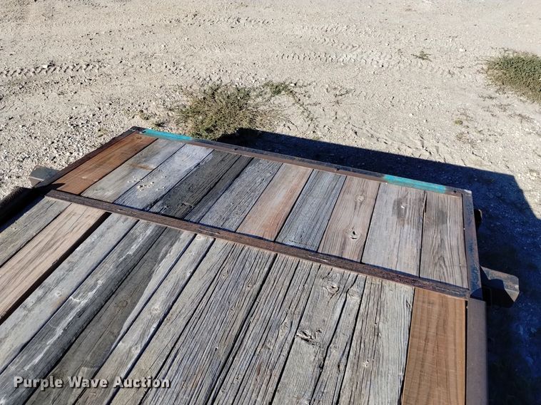 image for item DK8829 1980 Shop built shopbuilt equipment trailer