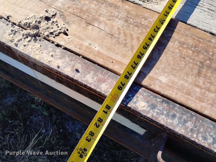 image for item DK8829 1980 Shop built shopbuilt equipment trailer