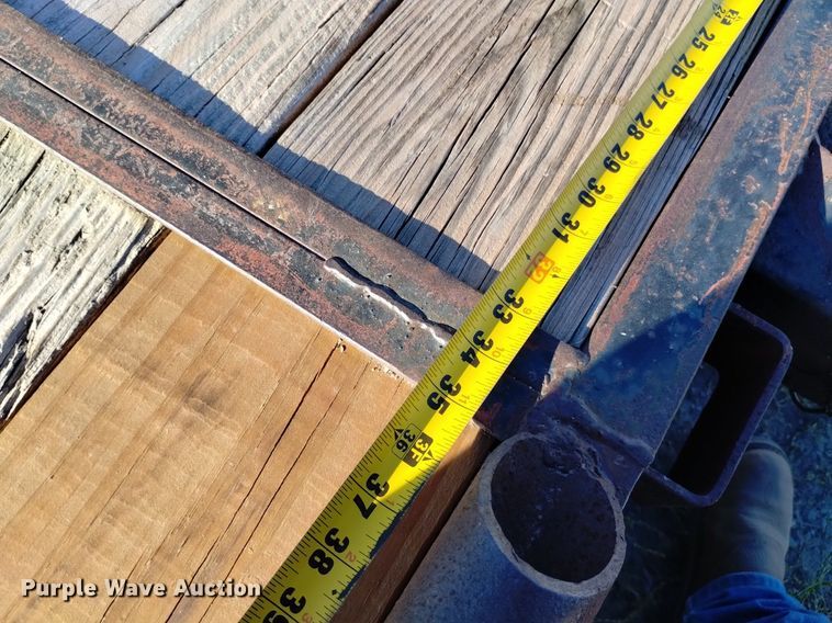 image for item DK8829 1980 Shop built shopbuilt equipment trailer