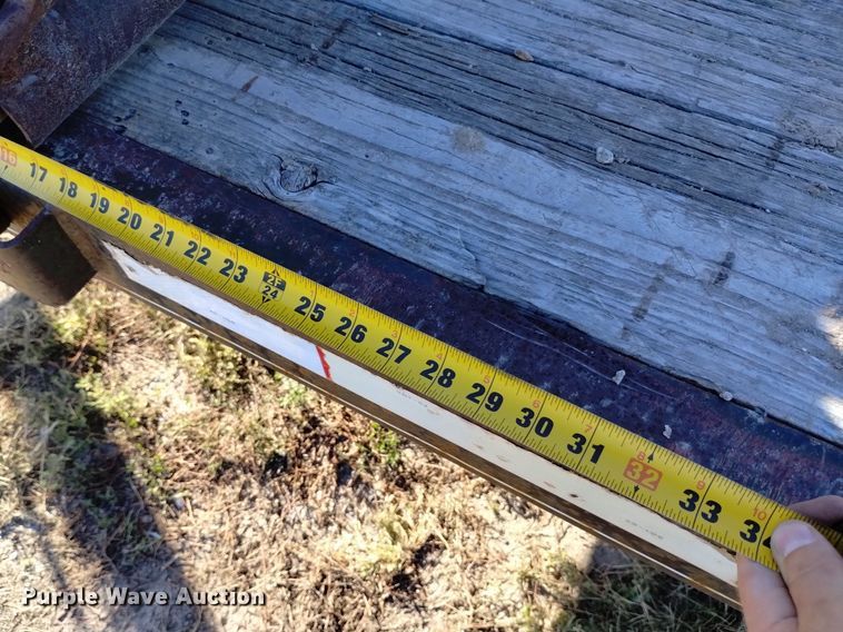 image for item DK8829 1980 Shop built shopbuilt equipment trailer