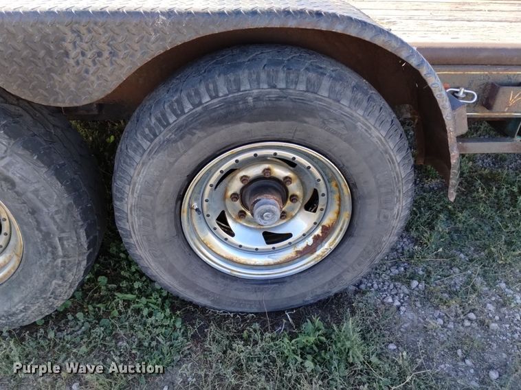 image for item DK8829 1980 Shop built shopbuilt equipment trailer