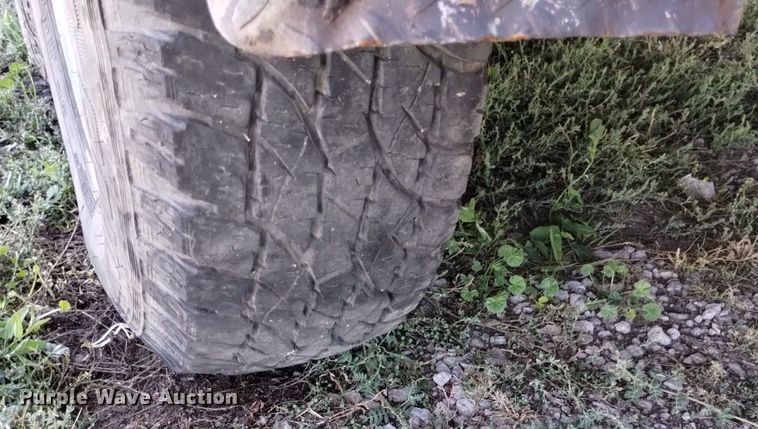 image for item DK8829 1980 Shop built shopbuilt equipment trailer