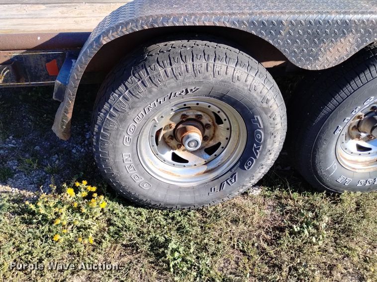 image for item DK8829 1980 Shop built shopbuilt equipment trailer