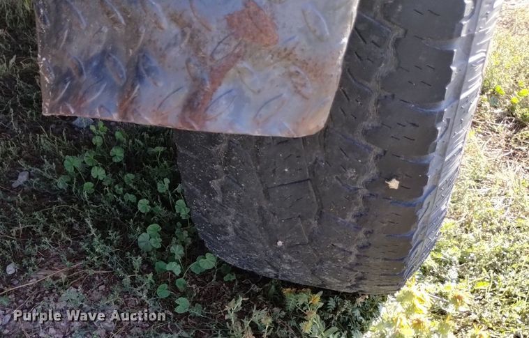 image for item DK8829 1980 Shop built shopbuilt equipment trailer