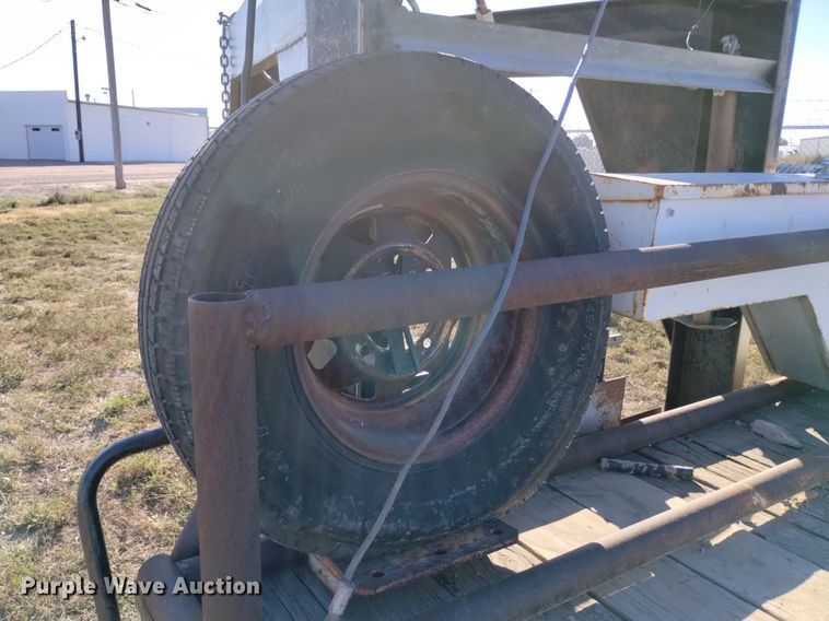 image for item DK8829 1980 Shop built shopbuilt equipment trailer