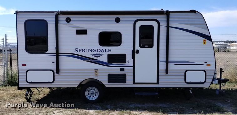 image for item DK8837 2020 Keystone Springdale Mini camper