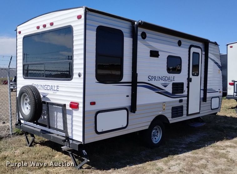 image for item DK8837 2020 Keystone Springdale Mini camper